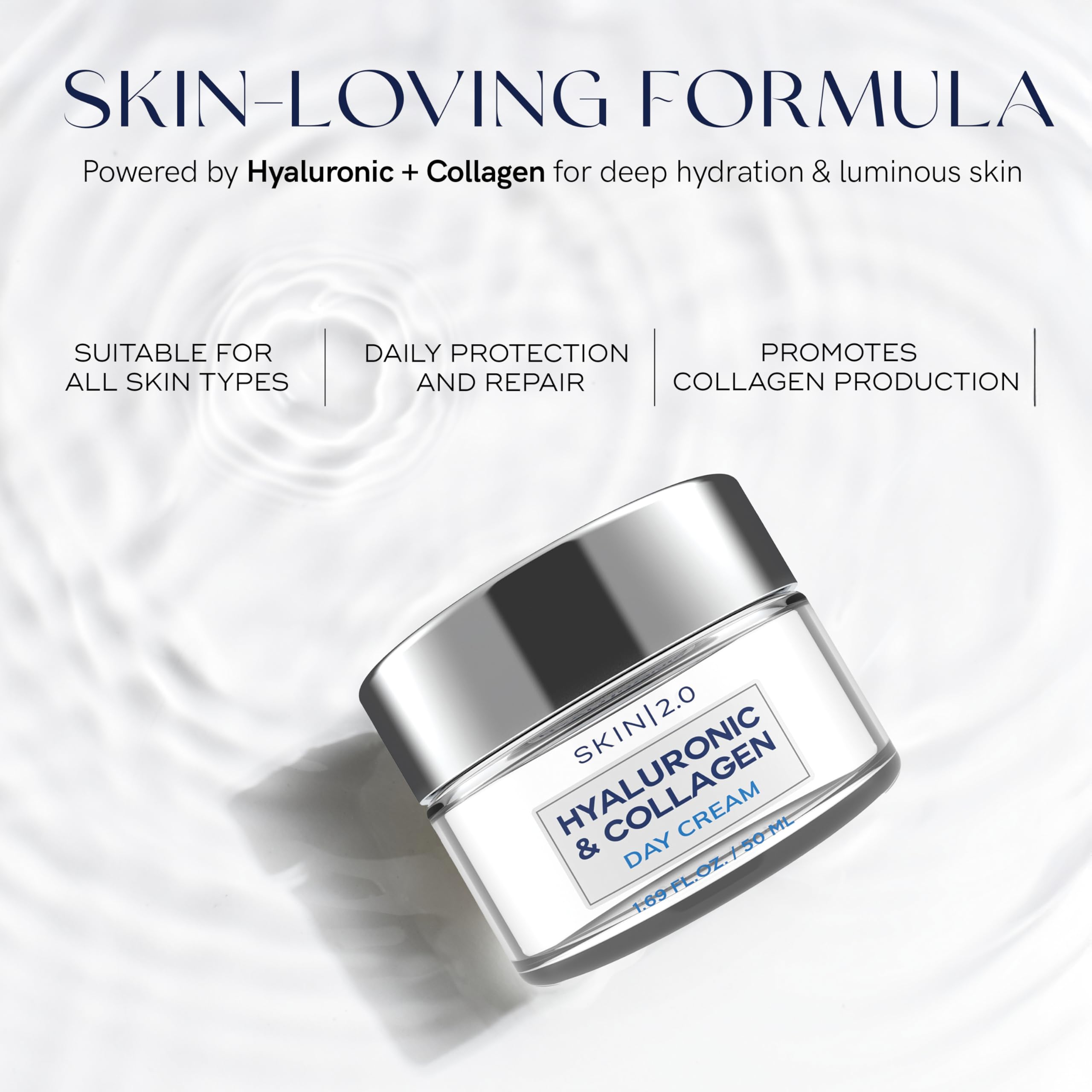 Skin 2.0 rutina diaria de cuidado facial.