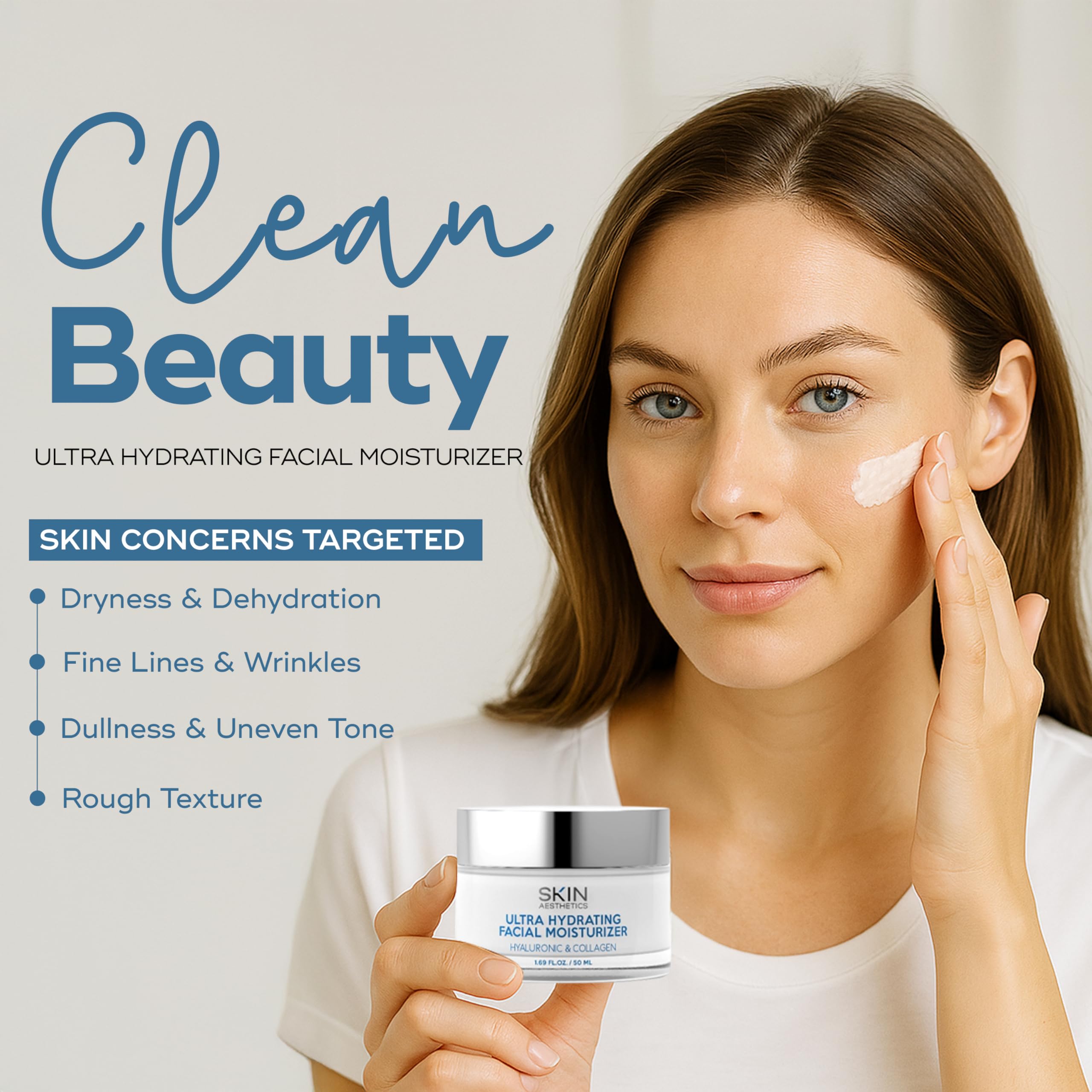 Skin Aesthetics envase reciclable de 50 ml con diseño moderno