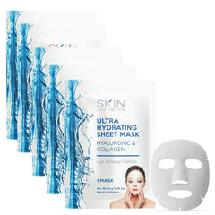 Mascarilla facial hidratante de Skin Aesthetics para piel suave y radiante.