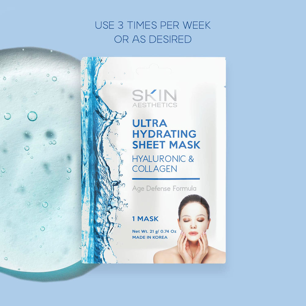 Textura sedosa de la mascarilla Skin Aesthetics para mayor confort.
