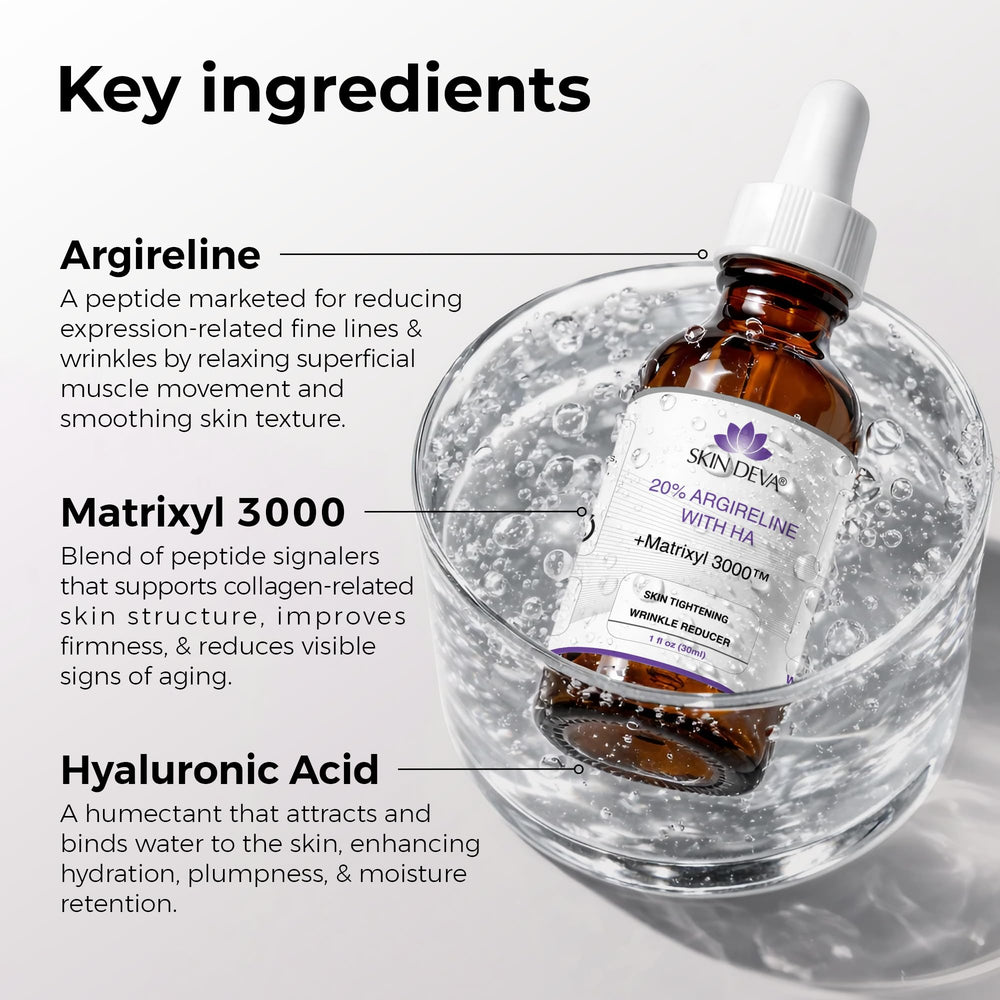Mess-free dispensing shown by SKIN DEVA serum pump action