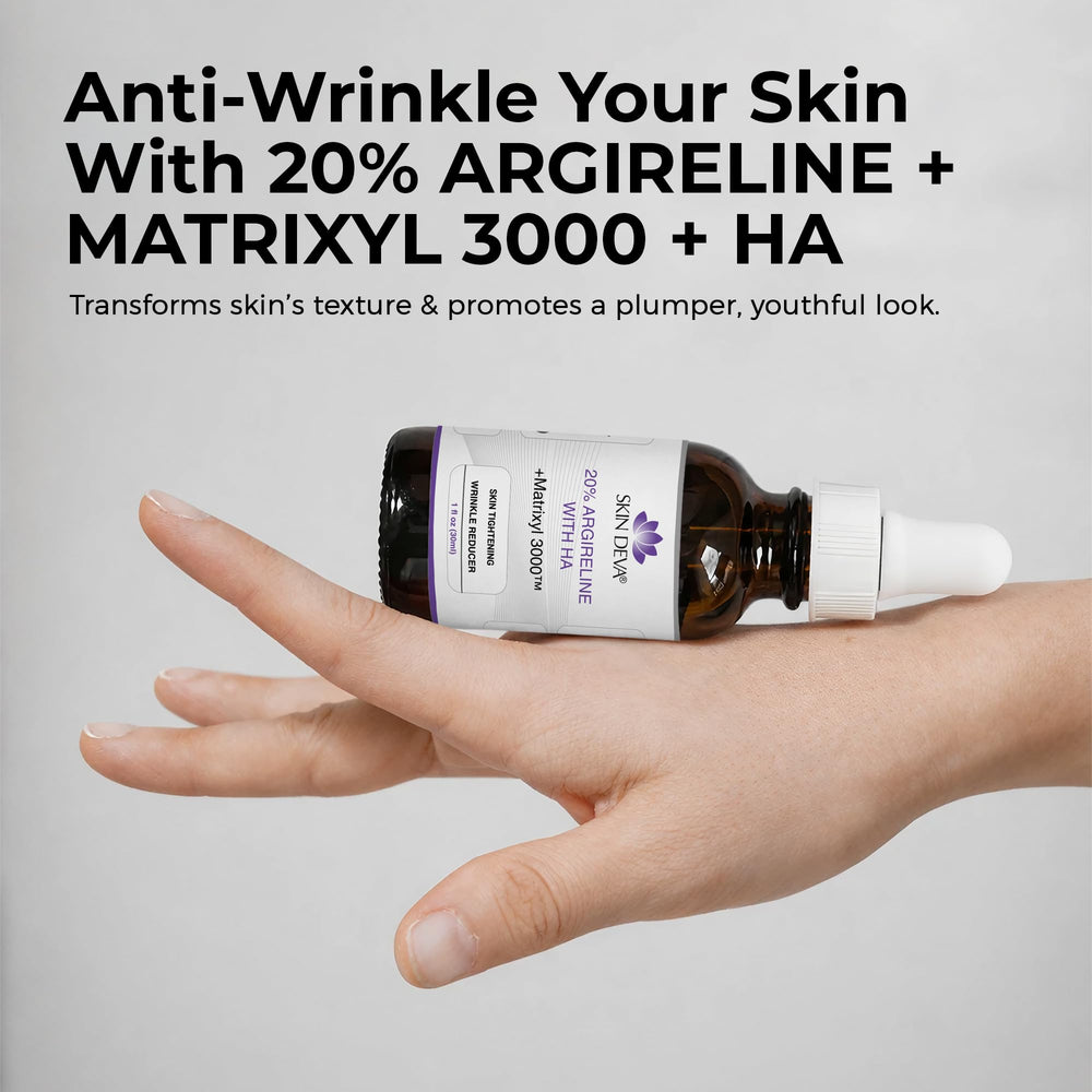 Lightweight, non-greasy hydration shown by SKIN DEVA serum texture swirl