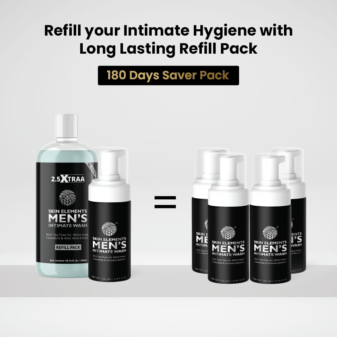 Skin Elements jumbo pack front view for long-lasting hygiene supply