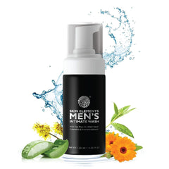Skin Elements Intimo Hombres: botella-espuma para higiene diaria con limpieza suave.