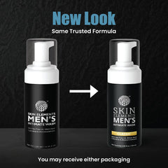 Skin Elements Intimo Hombres: textura-espuma-fresca para limpieza delicada cada día.