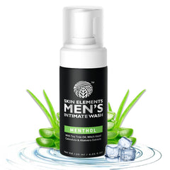 Skin Elements Jabon Intimo Hombre Mentol, botella, sensación fresca