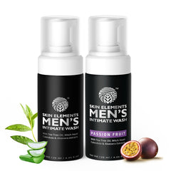 Skin Elements Men's Intimate Wash pack-2 front for everyday freshness and balanced pH