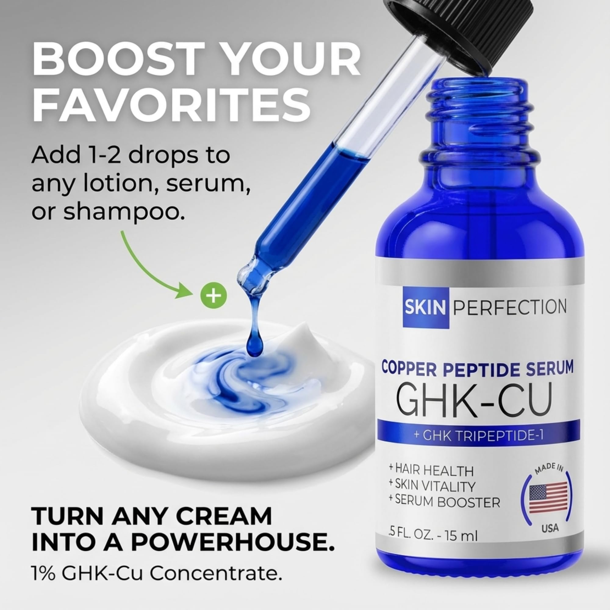 Skin Perfection hairline-scalp serum supports healthier-looking hair.
