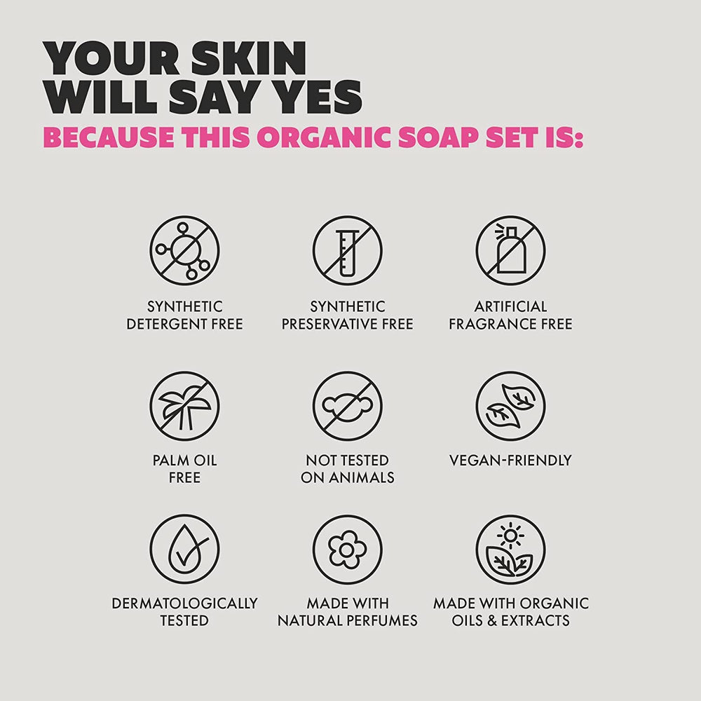 Skin Said Yes jabón oliva-karite, nutrición suave para la piel.