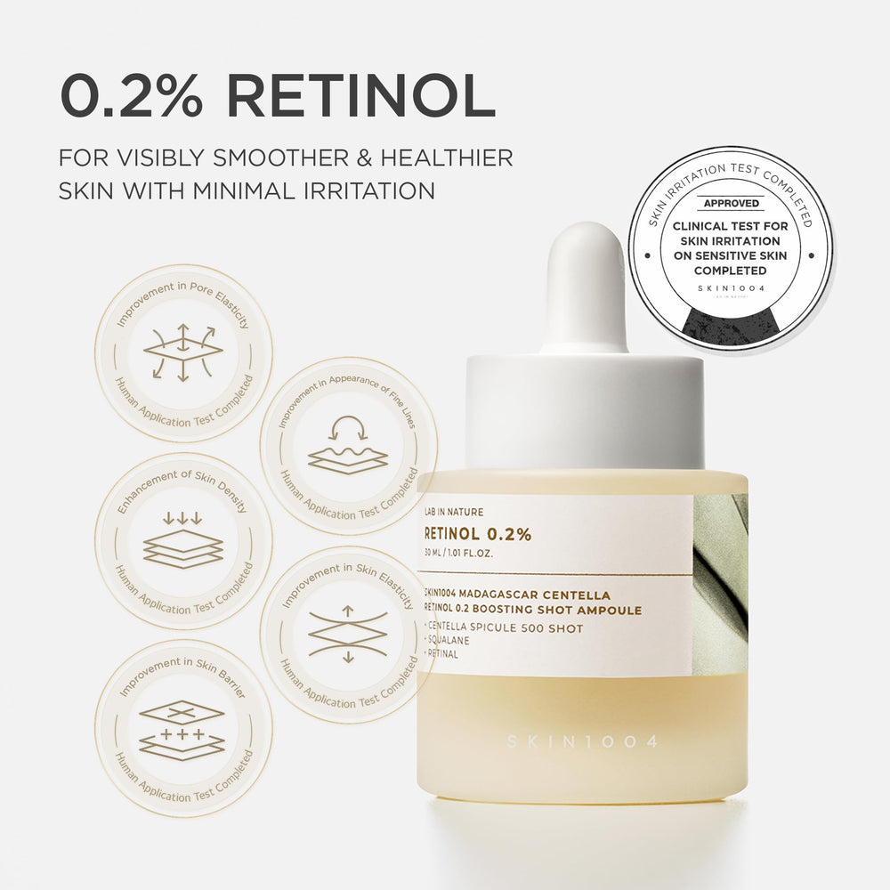 Retinal y Retinol en combinación para posibles mejoras en firmeza.