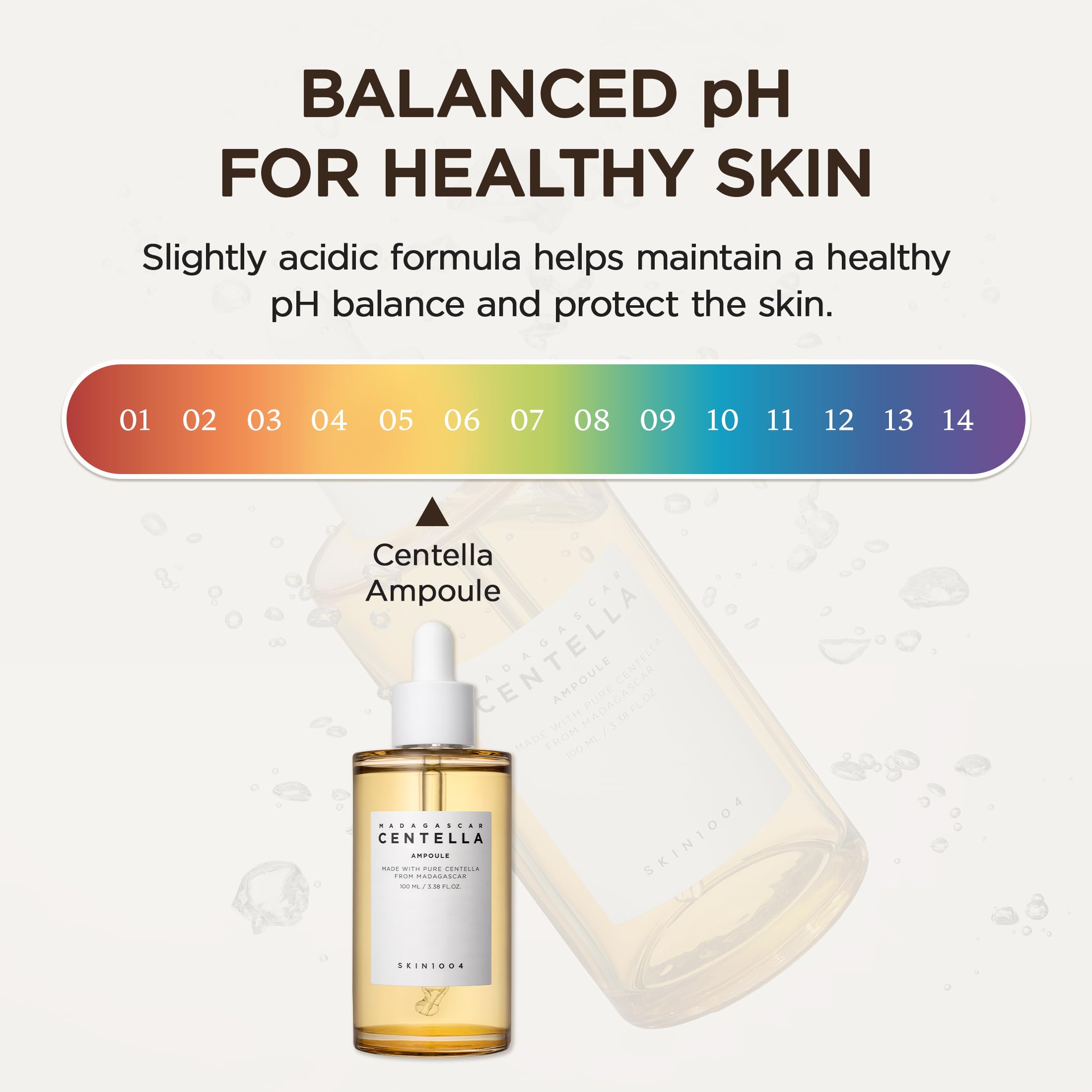 SKIN1004 Centella Madagascar, ingrediente clave para calmar la piel sensible.