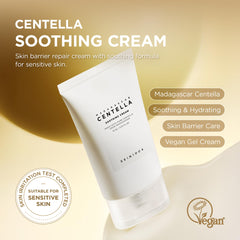 SKIN1004 Crema Calmante Centella, textura suave para aplicar cada mañana.