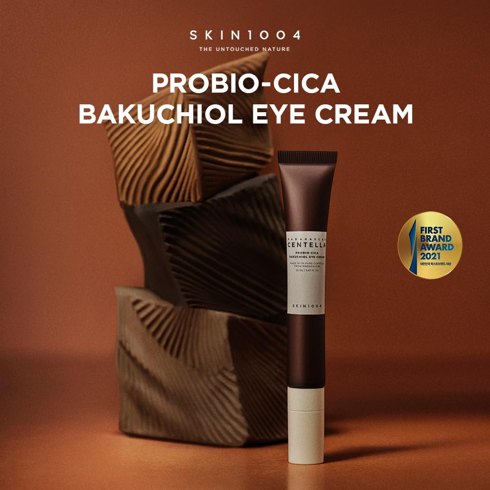 SKIN1004 Crema para ojos Bakuchiol con textura cremosa y suave