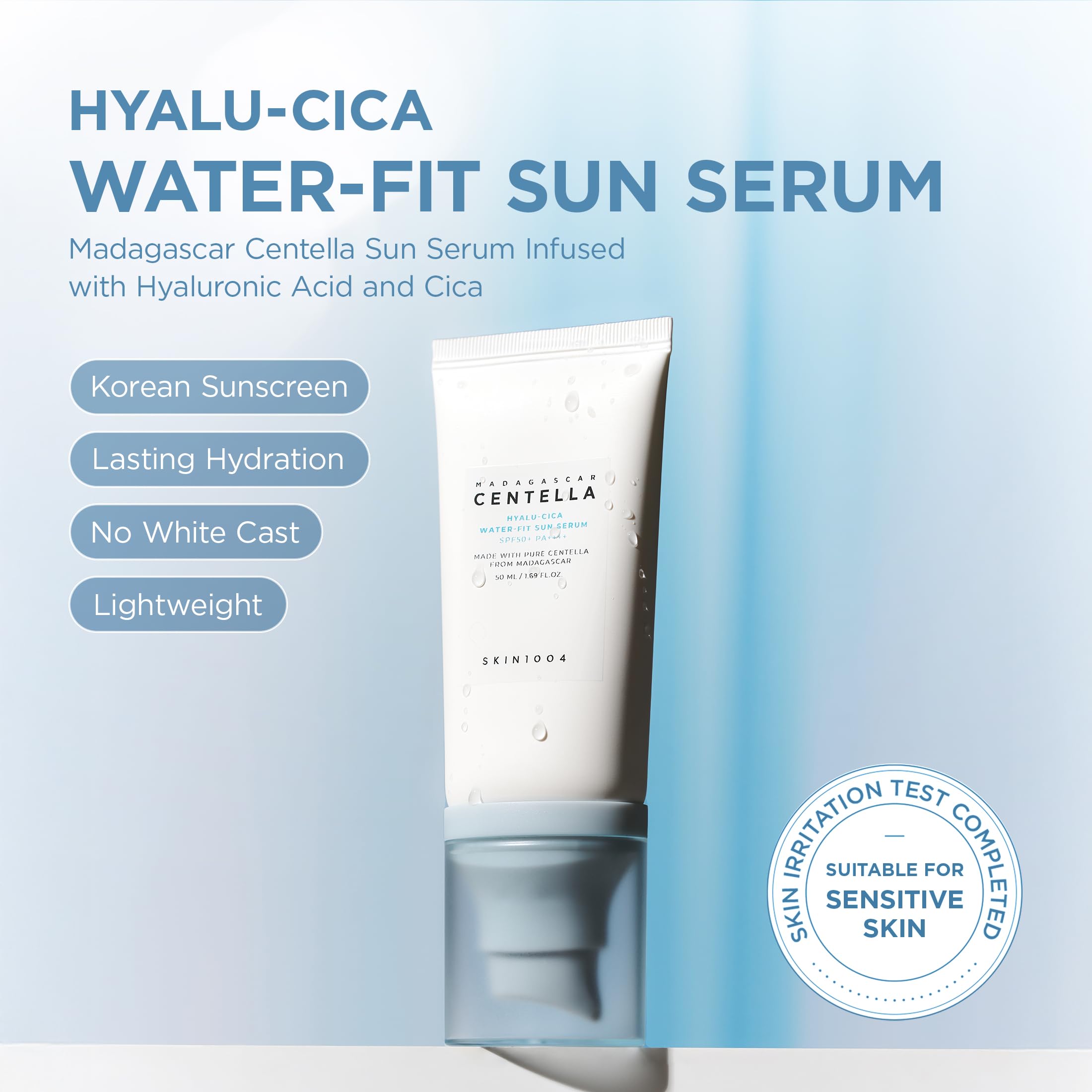 SKIN1004 Hyalu-Cica silky texture close-up for smooth application