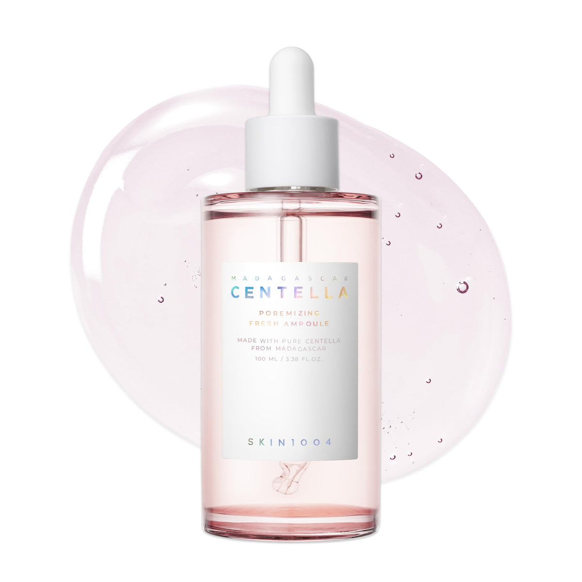 SKIN1004 Madagascar Centella Ampoule limpia poros con sal mineral.