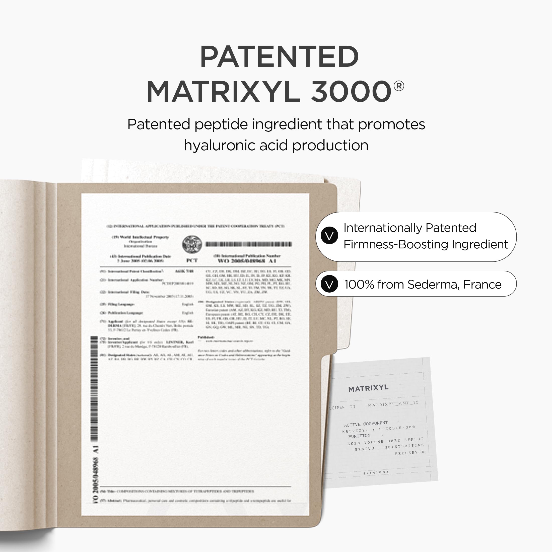 SKIN1004 Matrixyl 10% Boosting Shot packaging embodies Korean skincare aesthetics