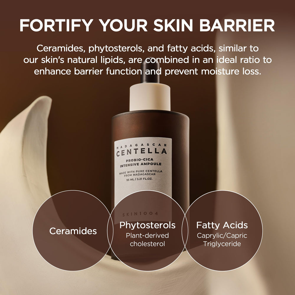 SKIN1004 Probio Cica ampolla intensiva ofrece hidratación suave sin residuo