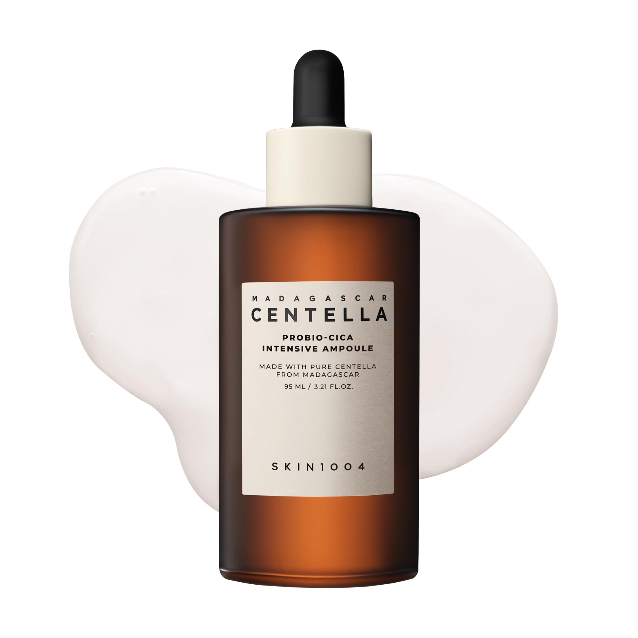 SKIN1004 Probio Cica Intensive Ampoule bottle shows lightweight hydration for daily skin care.