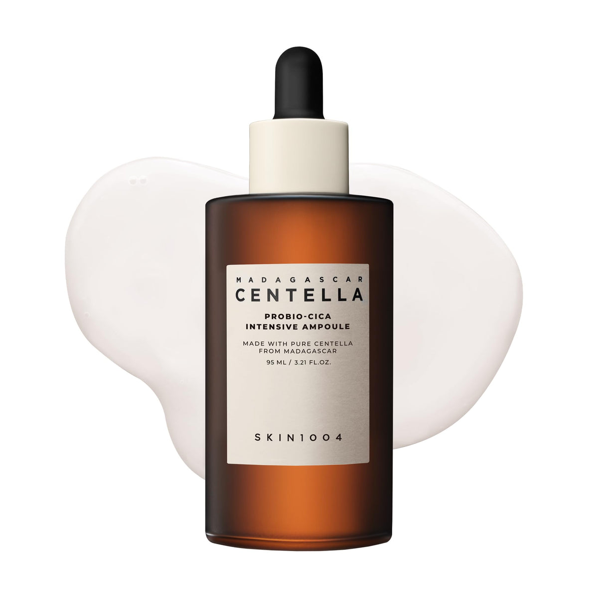 SKIN1004 Probio Cica Intensive Ampoule bottle shows lightweight hydration for daily skin care.