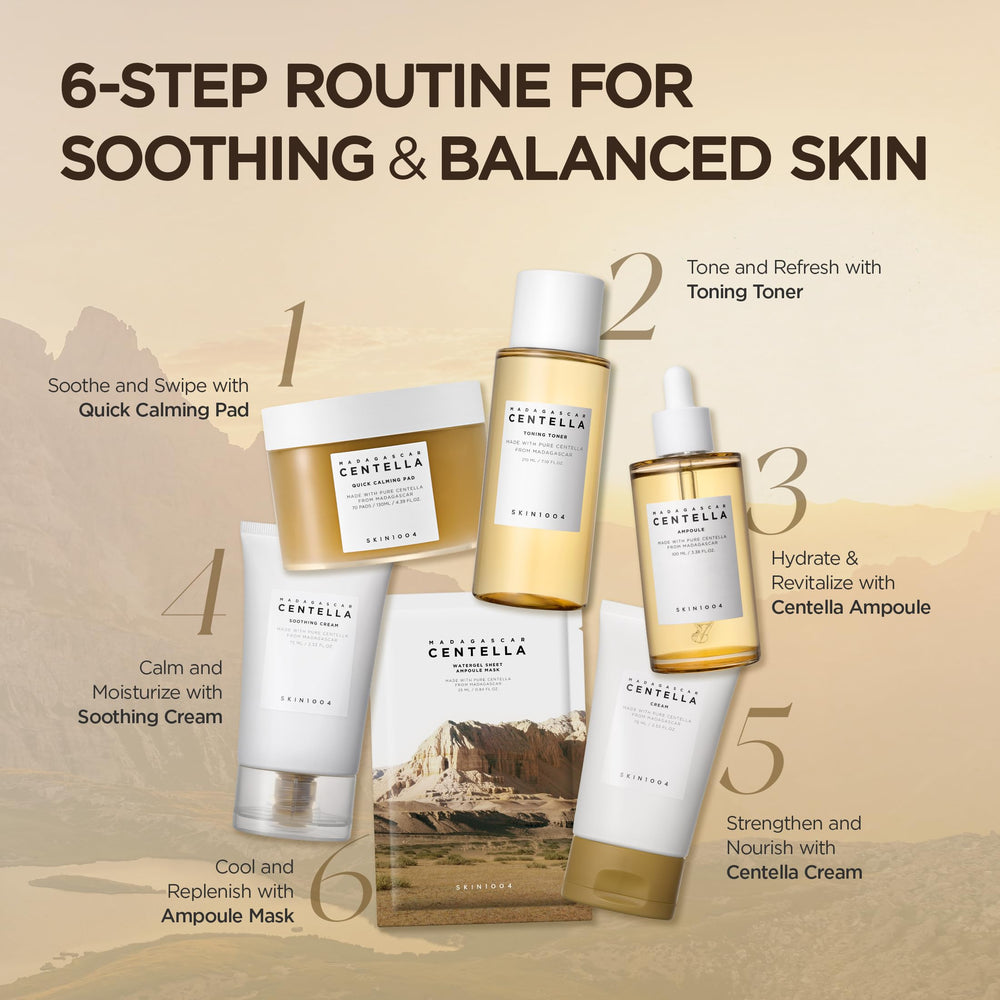 SKIN1004 ofrece absorción rápida sin grasa tras aplicar el serum.