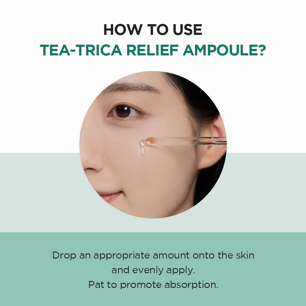 SKIN1004 Tea-Trica Alivio Ampolla, confort en piel sensible