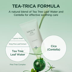 Piel suave y equilibrada con SKIN1004 Tea-Trica B5 Cream.