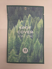 SKIN1004 Tea Trica Patch on the face provides discreet blemish coverage.