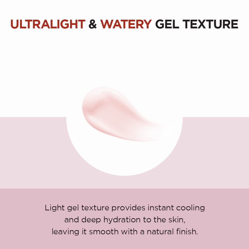 Textura gel refrescante de SKIN1004 brinda sensación fría y calmante.