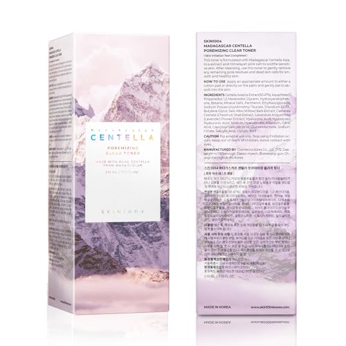 SKIN1004 Poremizing Clear Toner envase eco-amigable para consumo responsable.