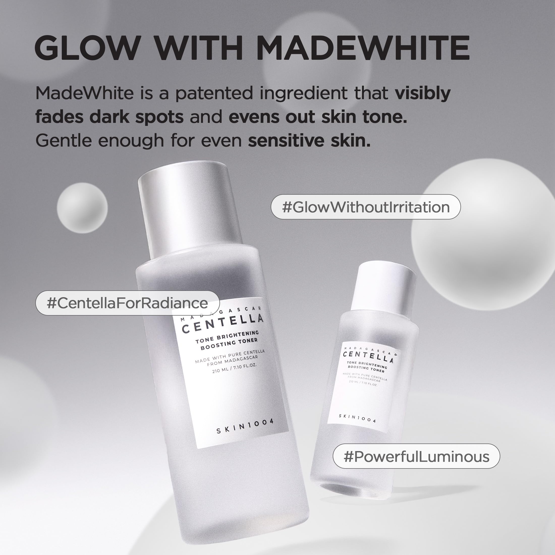 SKIN1004 Toner exfoliación ligera con frutas para mejor absorción