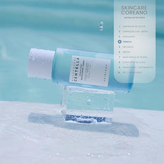 SKIN1004 Hyalu-Cica Toner, exfoliación suave para textura uniforme.