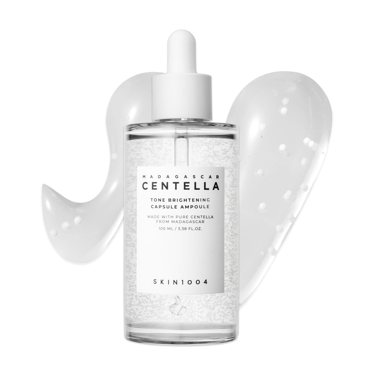 SKIN1004 tono equilibrante ampolla botella para piel más uniforme.