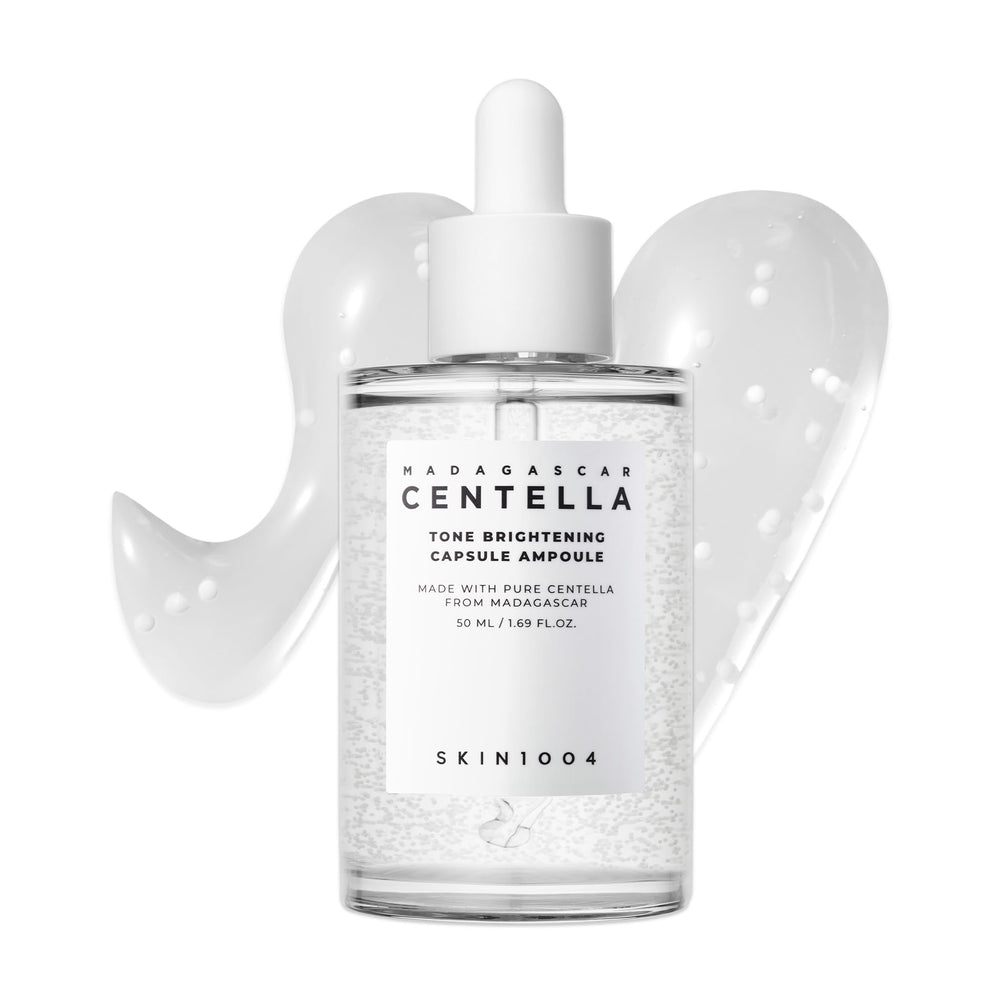 SKIN1004 tono equilibrante cápsula serum en botella para tono de piel uniforme