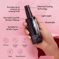 Skindinavia niebla fijadora capa ligera para fijar maquillaje sin peso