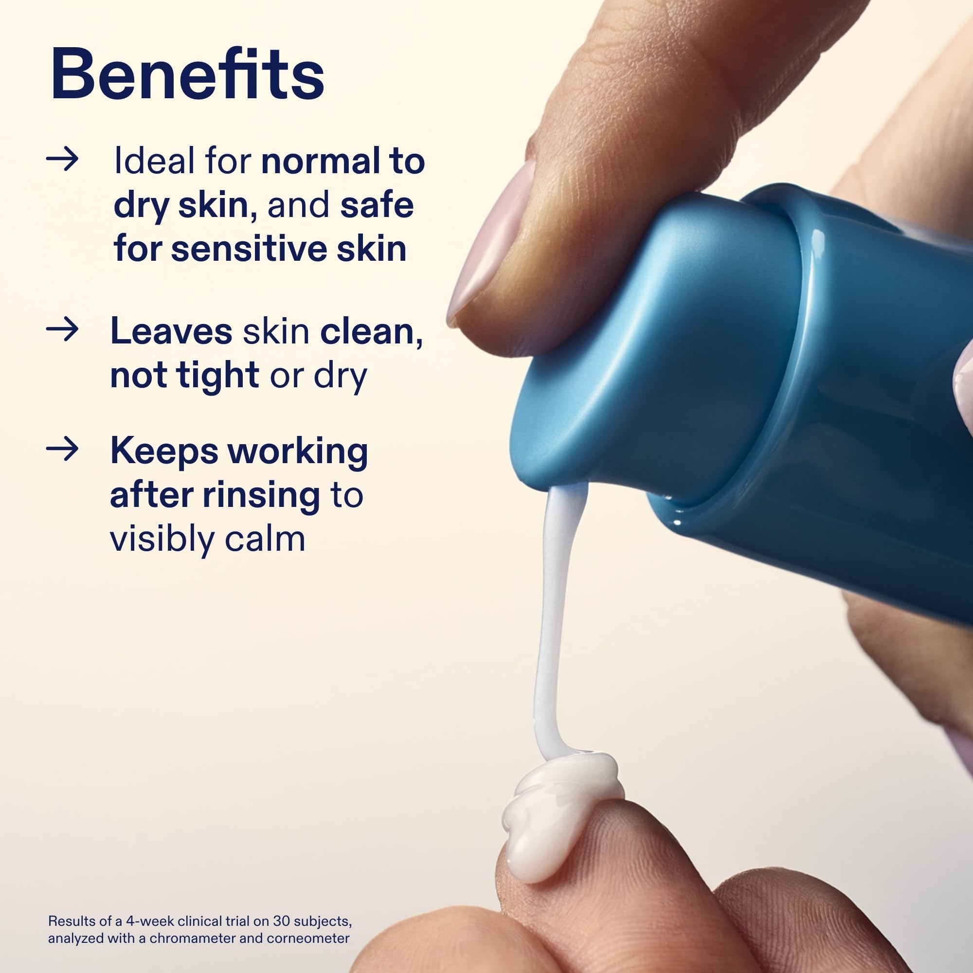 Skinfix Red Algae and Hyaluronic Acid ingredients promote radiance and hydration.