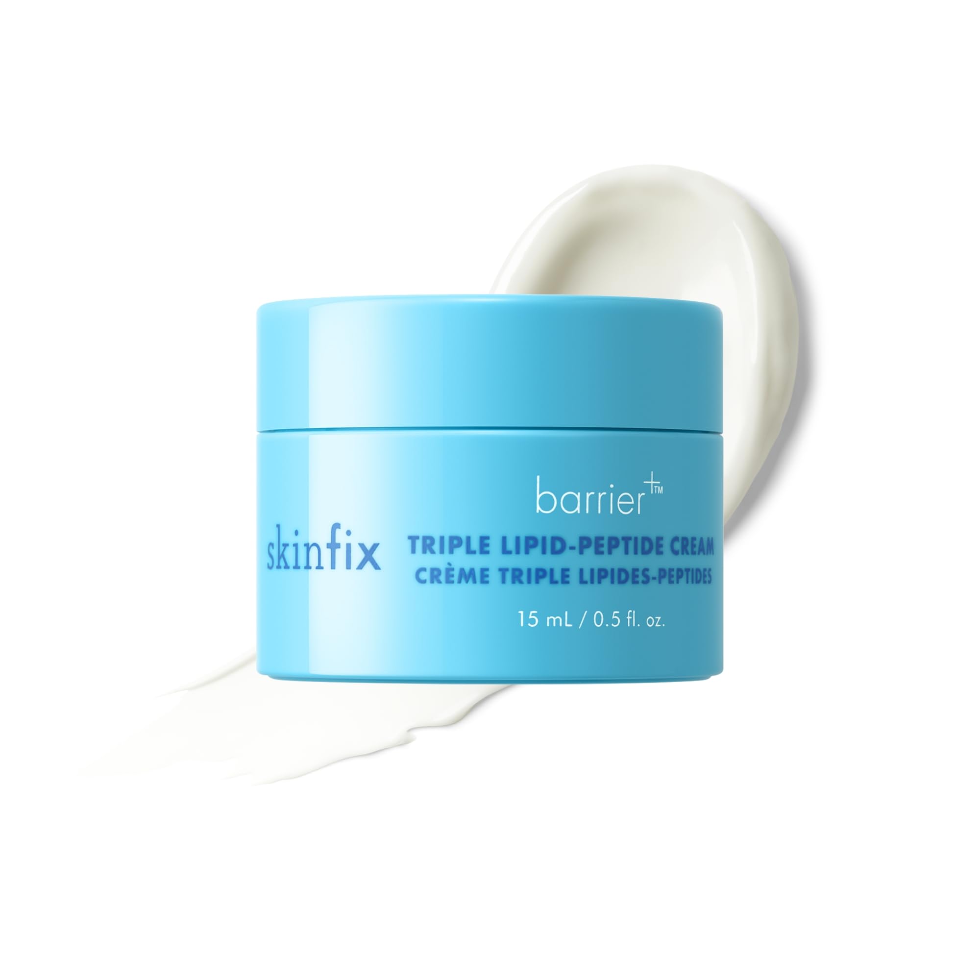 Skinfix Triple Lipid-Peptide Cream Mini bottle with hydration focus for dry, sensitive skin.