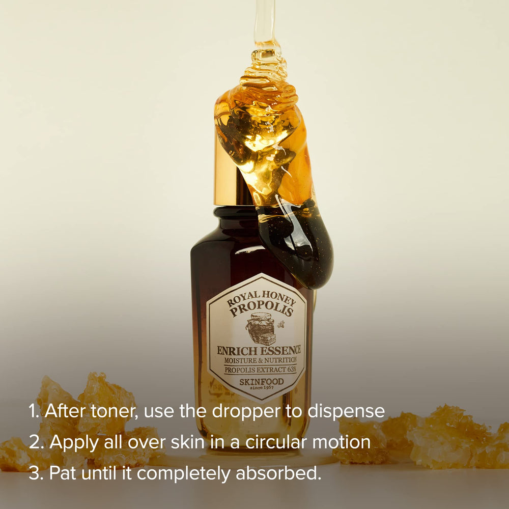 SKINFOOD 1957: frasco de serum con acabado cristalino.