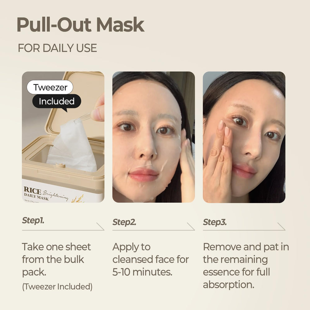 SKINFOOD Rice Daily Mask fermented rice essence bottle