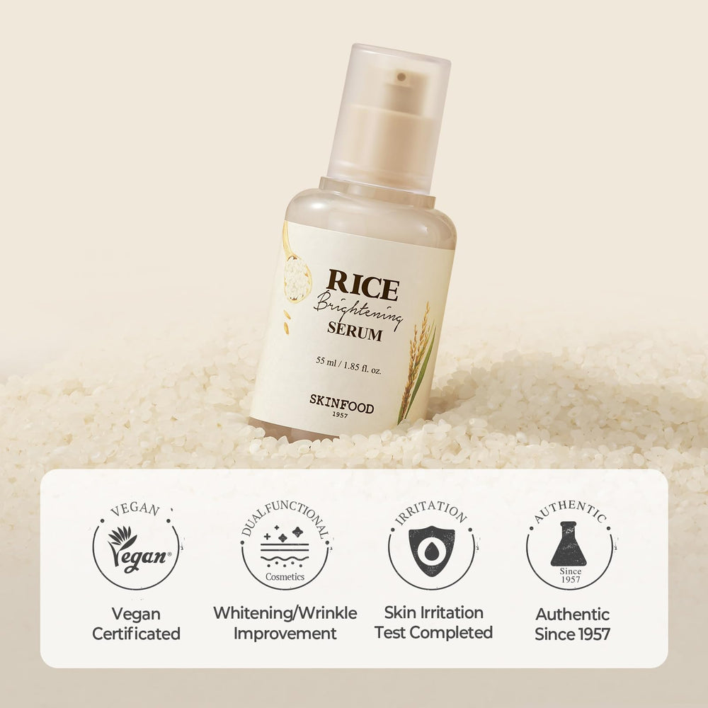 Ritual de cuidado coreano para casa con Rice Serum