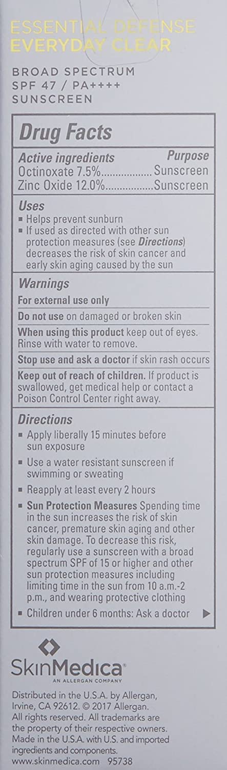 SkinMedica Essential Defense face application shows smooth, even layer