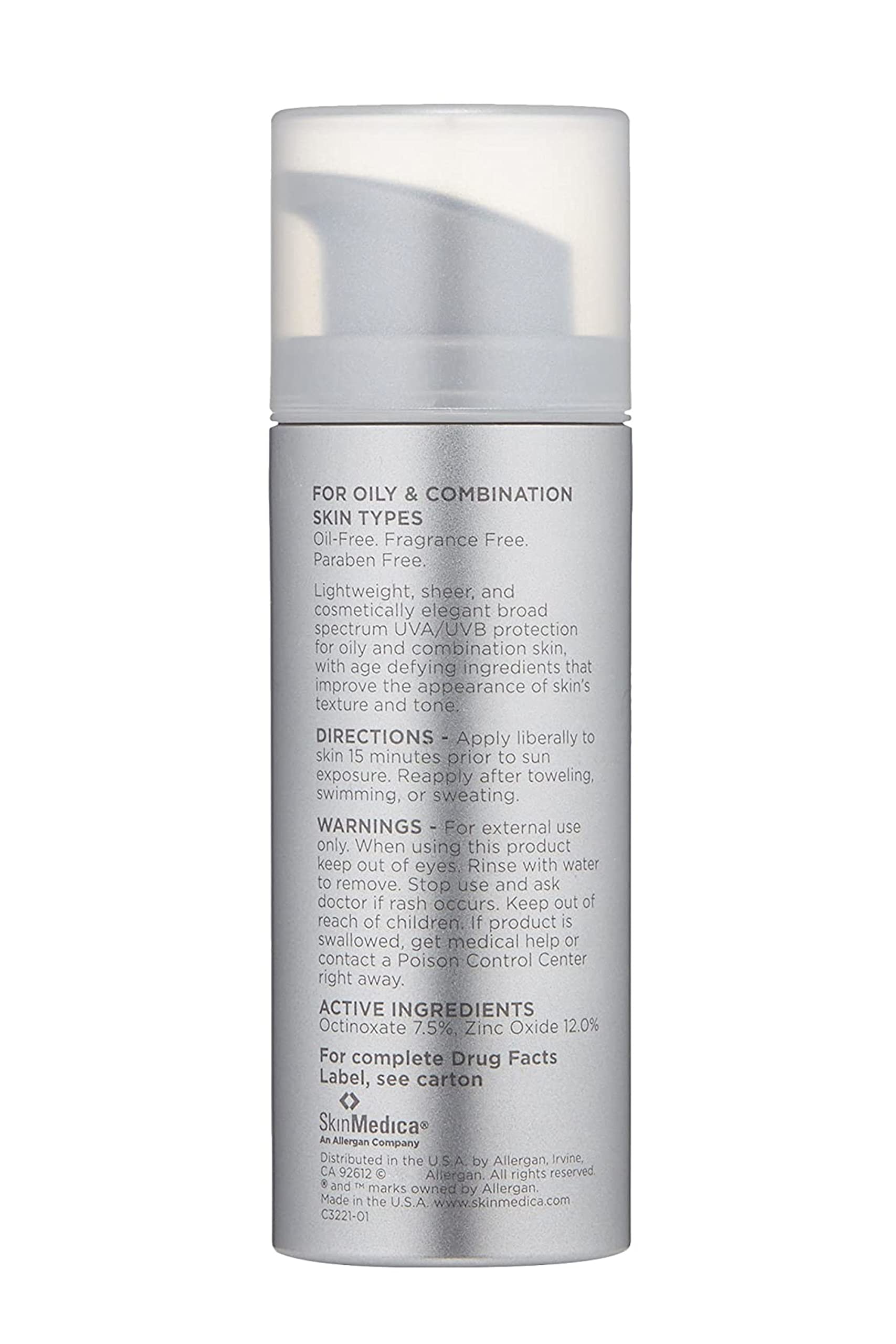 SkinMedica Essential Defense matte finish delivers a shine-free look for oily or combination skin