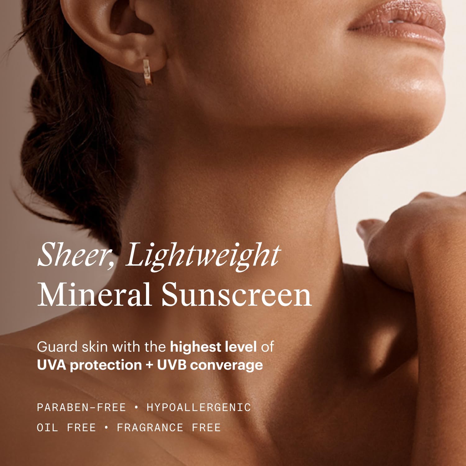 Swatch of SkinMedica Essential Defense SPF 35 on skin to illustrate consistency.