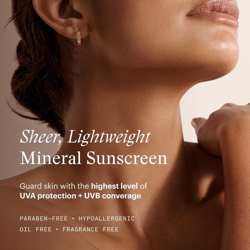 Swatch of SkinMedica Essential Defense SPF 35 on skin to illustrate consistency.