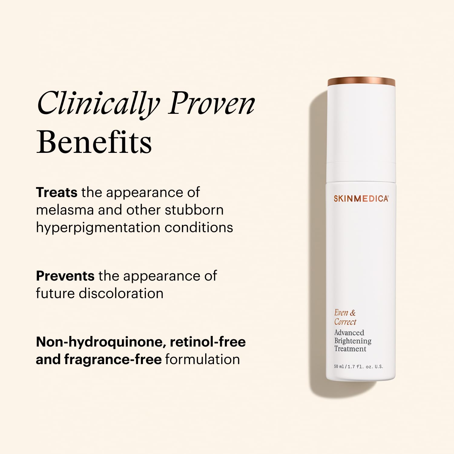 New packaging box of SkinMedica Even & Correct highlights premium branding