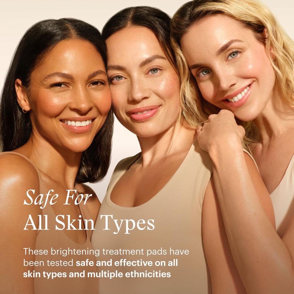 Applying SkinMedica Even & Correct pad on skin suggests refreshing surface renewal.