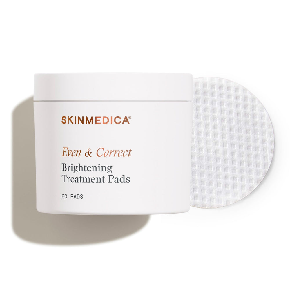 SkinMedica Even & Correct brightening pads pack promotes gentle exfoliation for a more even tone.