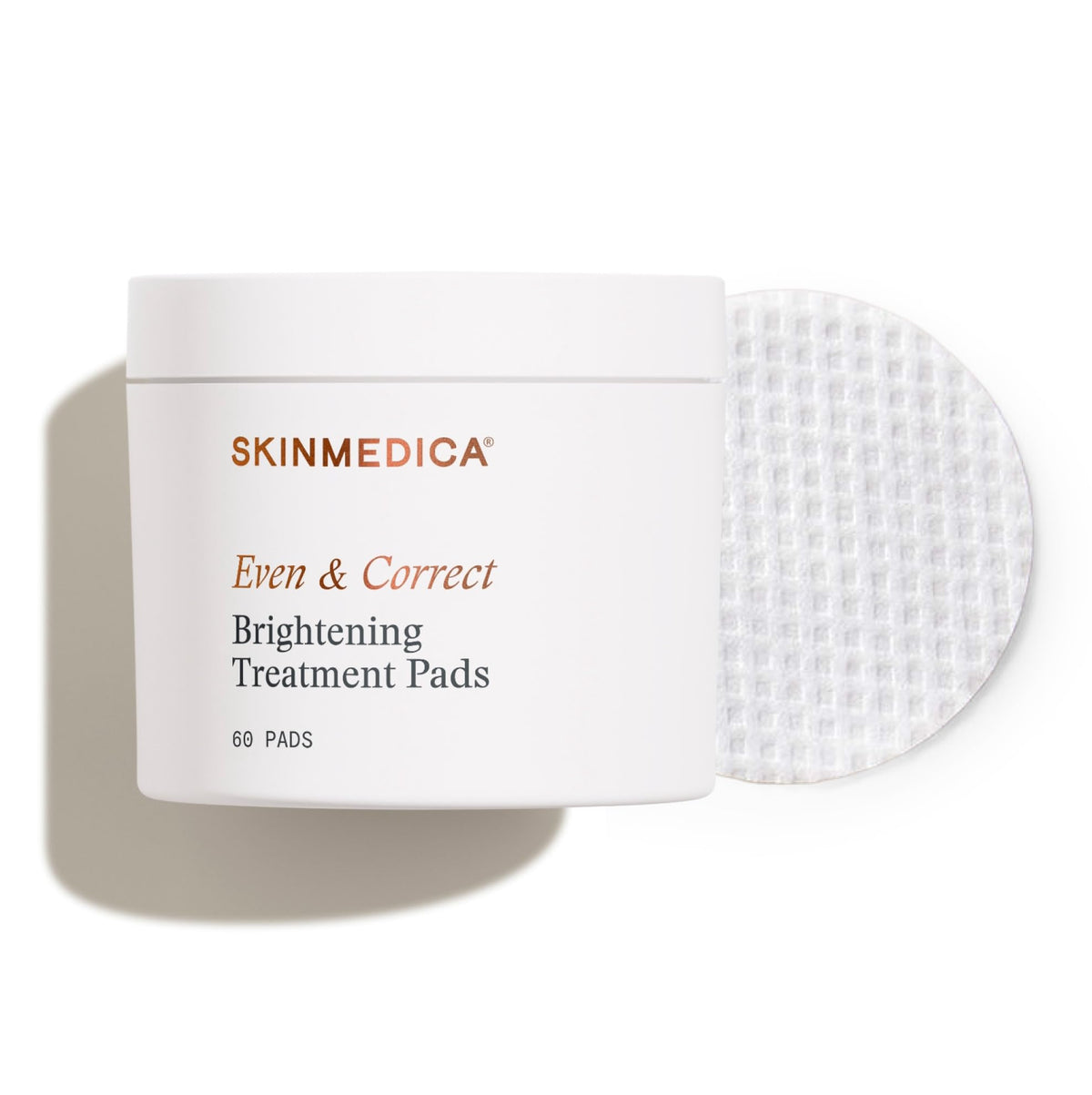 SkinMedica Even & Correct brightening pads pack promotes gentle exfoliation for a more even tone.