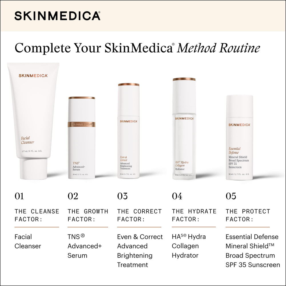 SkinMedica Facial Cleanser suitable for all skin types.