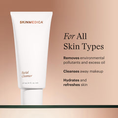 SkinMedica Facial Cleanser ingredients camellia oil protect against radicals while hydrating.