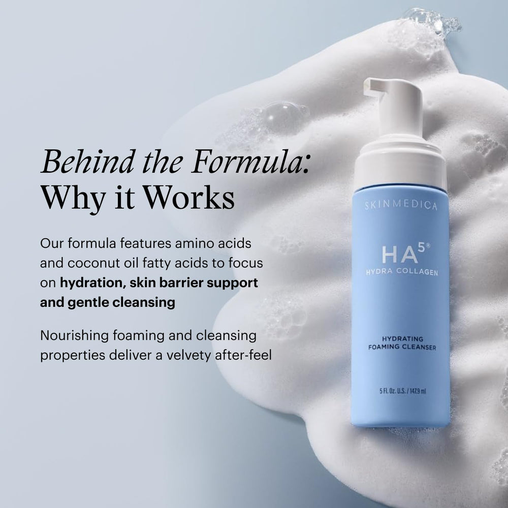 SkinMedica HA5 face-refresh conveys a dewy look after washing